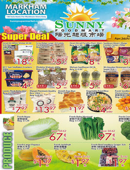Sunny Foodmart - Markham - Weekly Flyer Specials